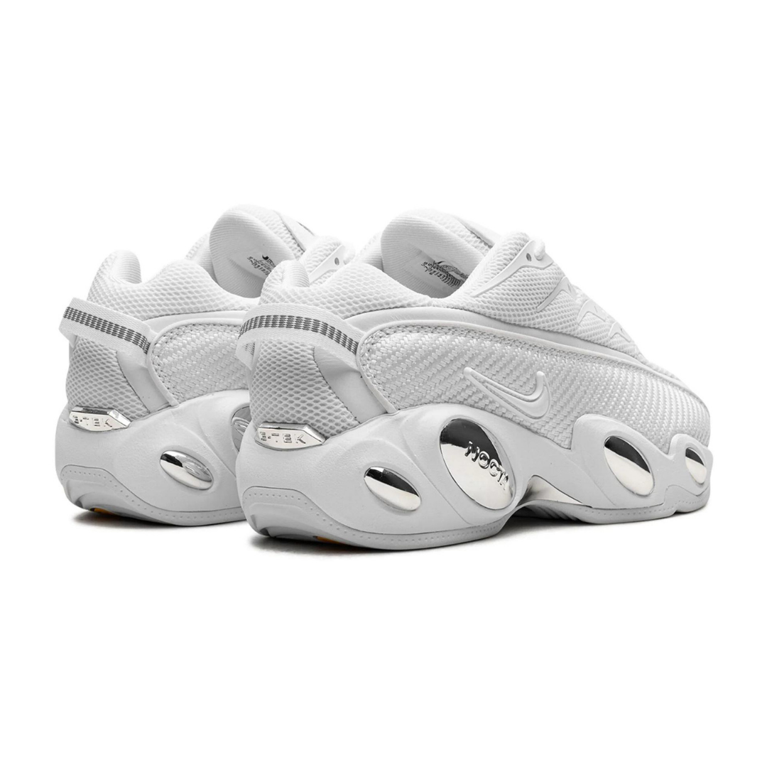 Sleek White Lightweight Sport Sneakers