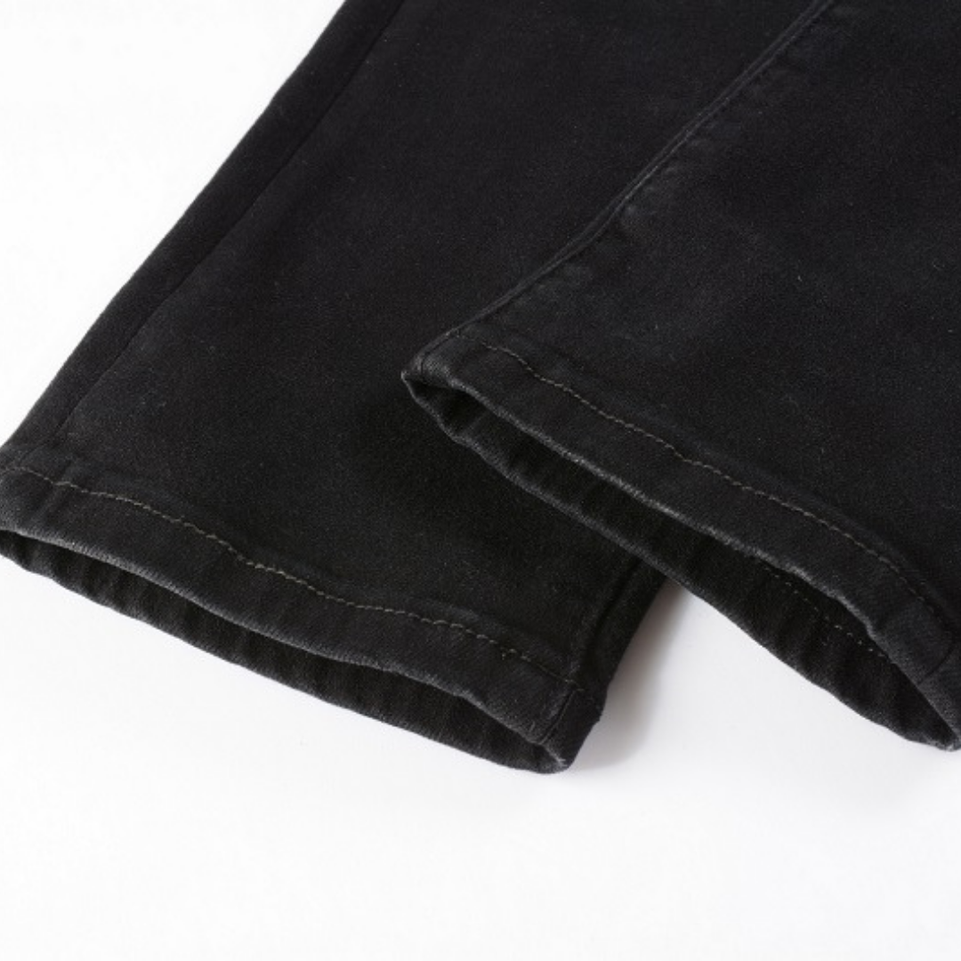 Black Angel Graphic Denim