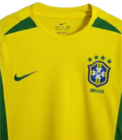 2002 Retro Brazil Home Jersey