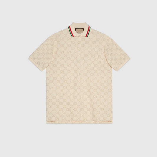 "GG" Monogram Polo Shirt