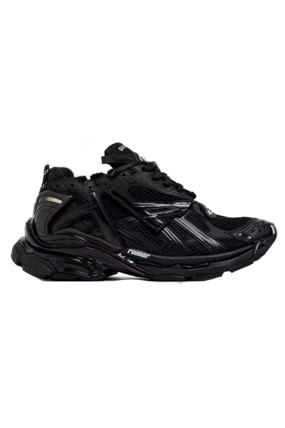 "Balenci Runner" Sneaker Black